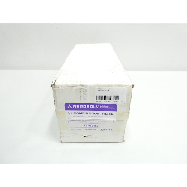 Justrite COMBINATION COALESCING COLORMETRIC CARBON FILTER W/ CHECK VALVE 7163XL - main